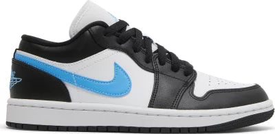 Jordan 1 Low Black University Blue (W)